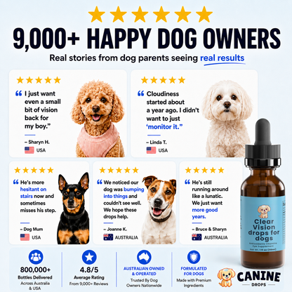 ClearVision™  Food Drops Daily Eye Support for Dogs